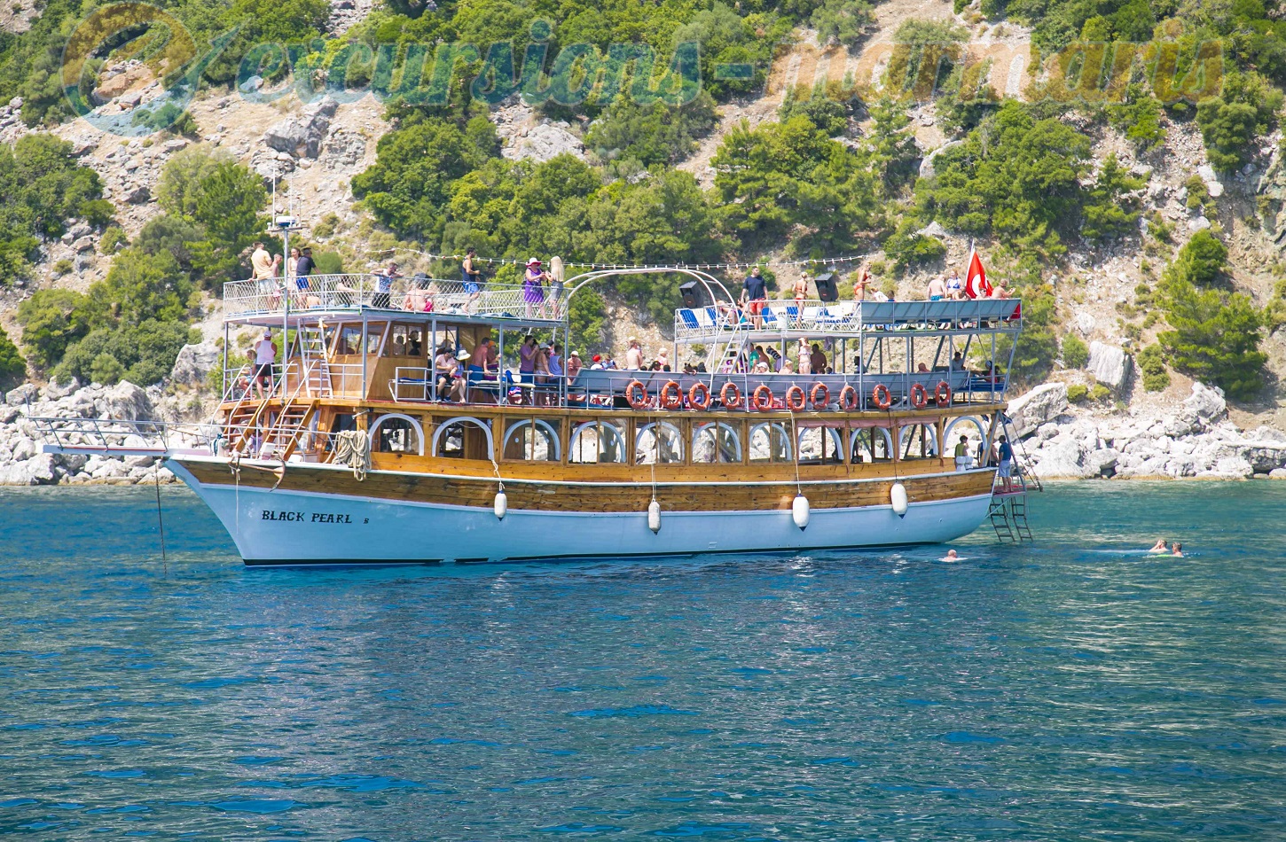 boat trips from turunc turkey